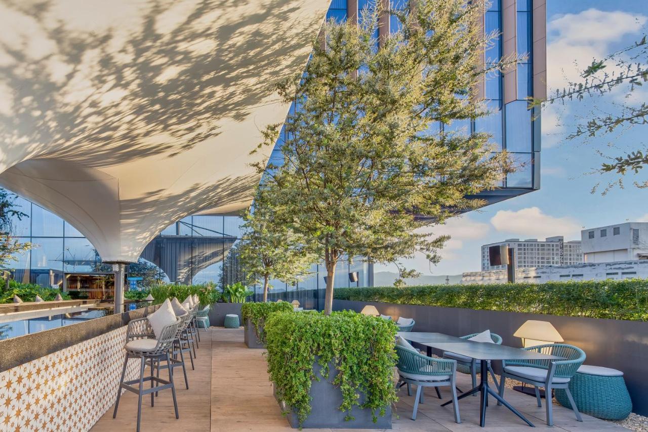 Fiesta Americana Viaducto Aeropuerto Мексико Сити Екстериор снимка The rooftop bar
