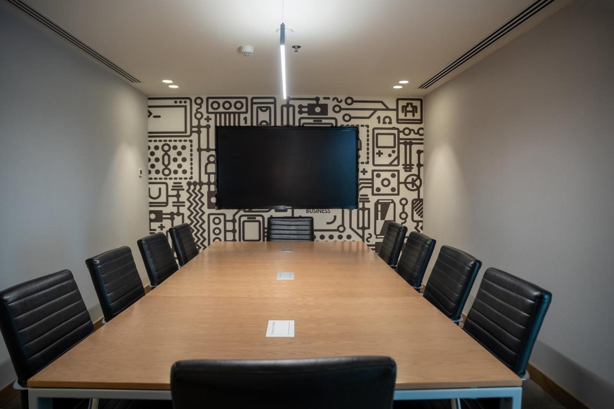 Fiesta Americana Viaducto Aeropuerto Мексико Сити Екстериор снимка A meeting room at the company's headquarters in San Francisco