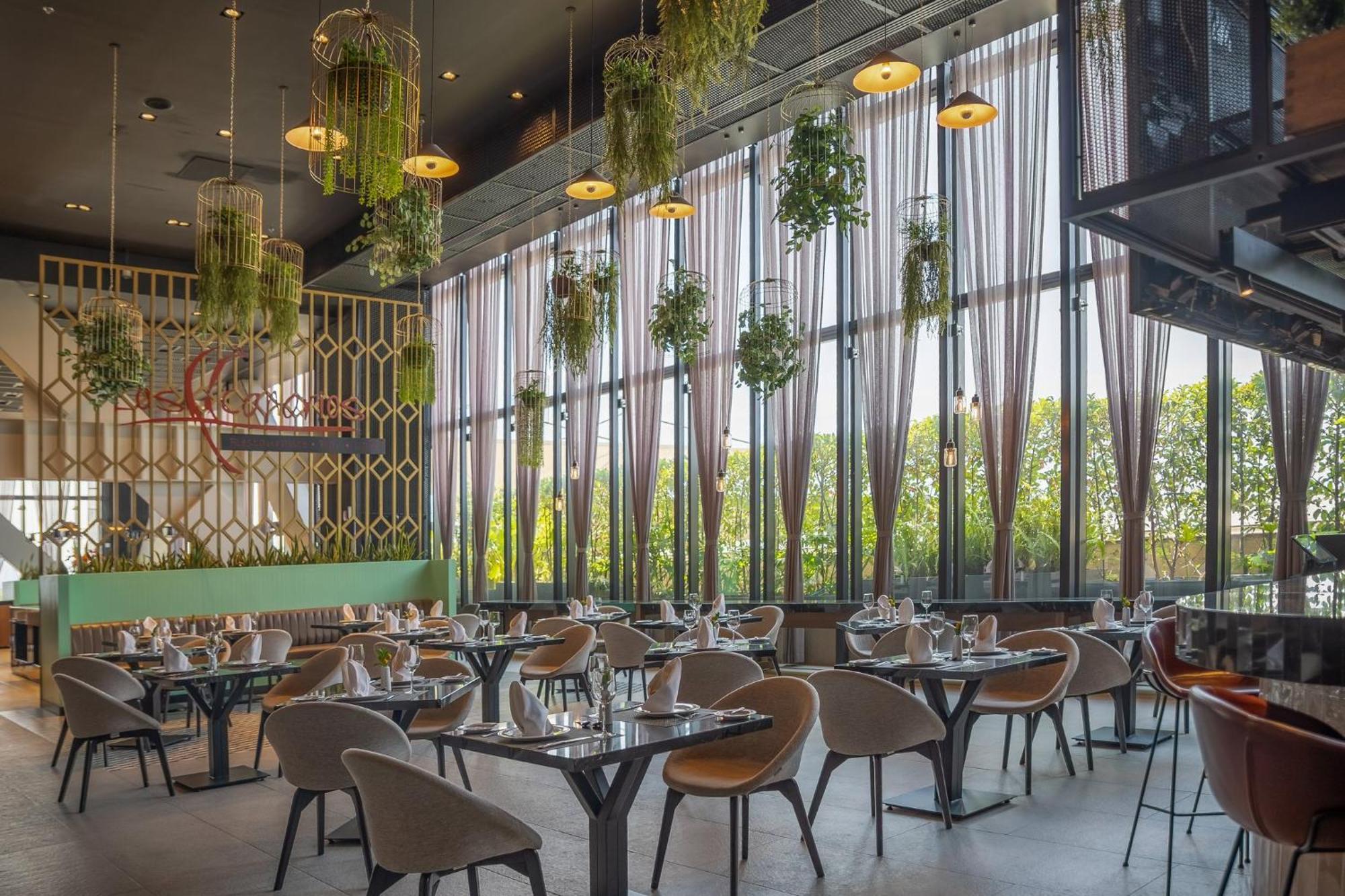 Fiesta Americana Viaducto Aeropuerto Мексико Сити Екстериор снимка Restaurant interior