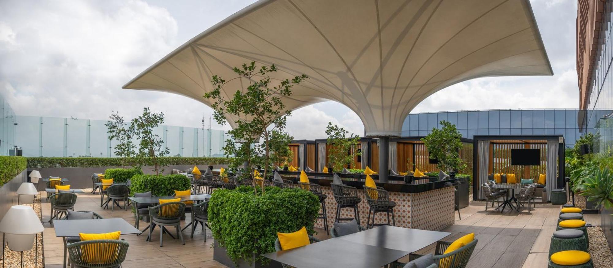Fiesta Americana Viaducto Aeropuerto Мексико Сити Екстериор снимка The Sky Bar